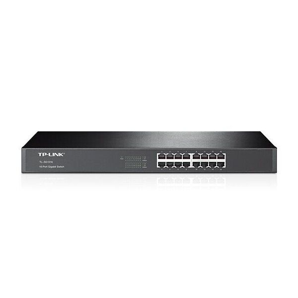 

Коммутатор TP-LINK TL-SG1016 16x1GE, Неуправляемый, Стоечный (TL-SG1016)