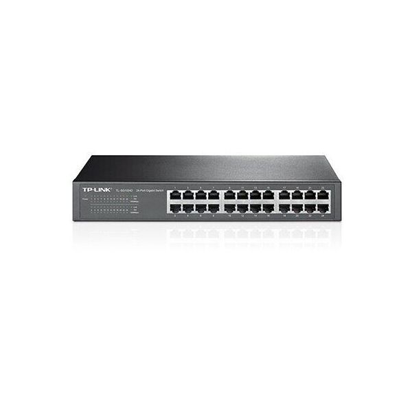 

Коммутатор TP-LINK TL-SG1024D 24x1GE, Неуправляемый, Стоечный (TL-SG1024D)