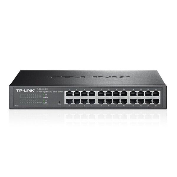 

Коммутатор TP-LINK TL-SG1024DE 24x1GE, EasySmart (TL-SG1024DE)