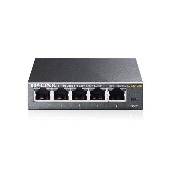 

Коммутатор TP-LINK TL-SG105E 5x1GE, EasySmart (TL-SG105E)