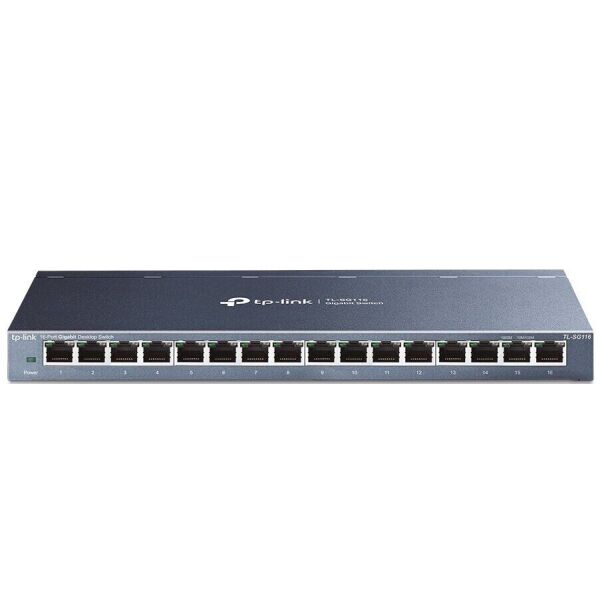 

Коммутатор TP-LINK TL-SG116 16x1GE Неуправляемый (TL-SG116)