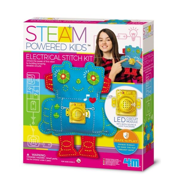 

STEAM-набор 4M Сшей робота 00-04911