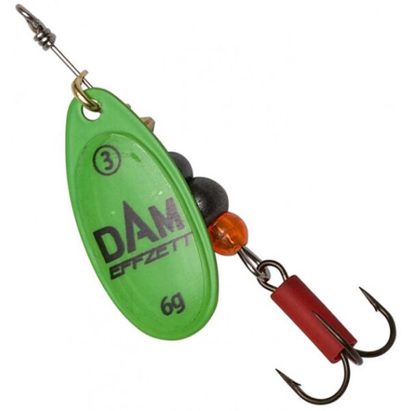 

Блесна DAM Effzett Fluo 10g green (60683)