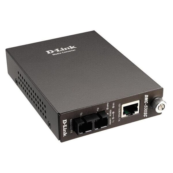 

Медиаконвертер D-Link DMC-530SC 100BaseTX- 1x100BaseTX-100BaseFX, SM 30км, SC (DMC-530SC)