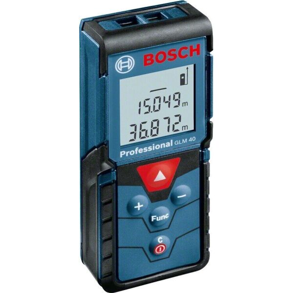 

Дальномер лазерный Bosch Professional GLM 40, ± 1.5 мм, 0,15-40м (0.601.072.900)