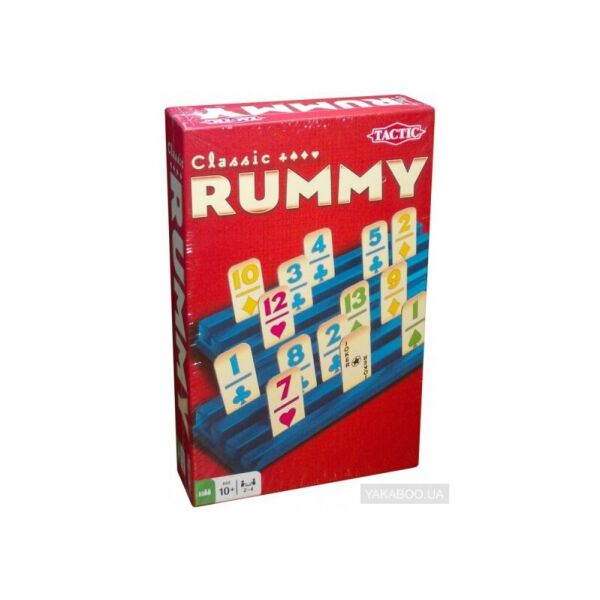 

Настольная игра Tactic Румми (дорожная версия)