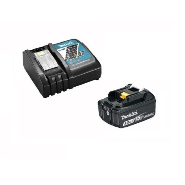 

Набор Makita LXT аккумулятор BL1830B 3Ач Li-ion + быстрозарядное устройство DC18RC (191A24-4)