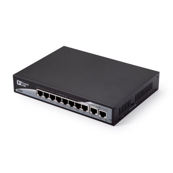 

Коммутатор 2E PowerLink SP802F 10xFE (8xFE PoE, 2xFE Uplink, 150W) (2E-SP802F)