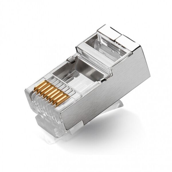 

Коннектор Ritar RJ-45 8P8C FTP Cat-5 экранированный (100 шт/уп.)