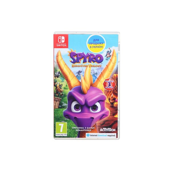 

Игра Switch Spyro Reignited Trilogy (88405EN)