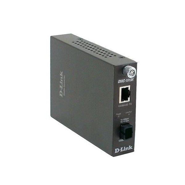 

Медиаконвертер D-Link DMC-1910R 1xGE-1GBaseLX WDM (Тx1310, Rx1550), SM 15km, SC (DMC-1910R)