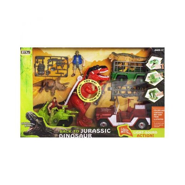 

Игровой набор Back to Dinosaur красный BYKJ (7733A/B) (149679)