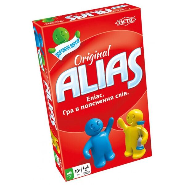 

Настольная игра Tactic Alias дорожная версия (на украинском языке)