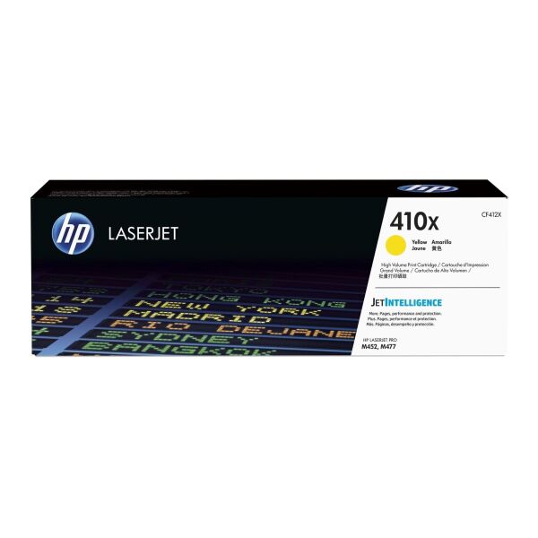 

Картридж HP 410X CLJ Pro M377/M452/M477 Yellow (CF412X)
