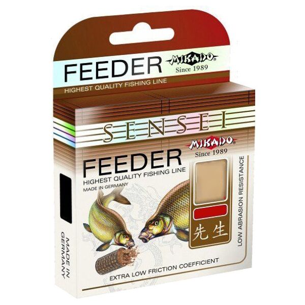 

Леска Mikado Sensei Feeder 30m 0.16mm 4.3kg черный (ZSFC-016)