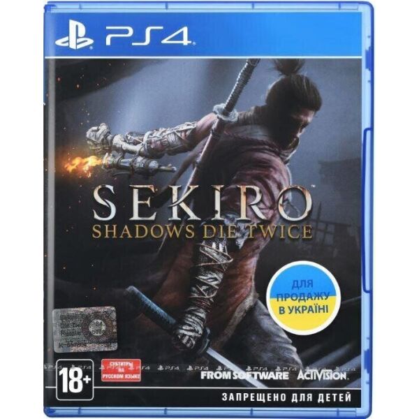 

Игра для PS4 Sekiro: Shadows Die Twice Blu-Ray диск (88292RU)