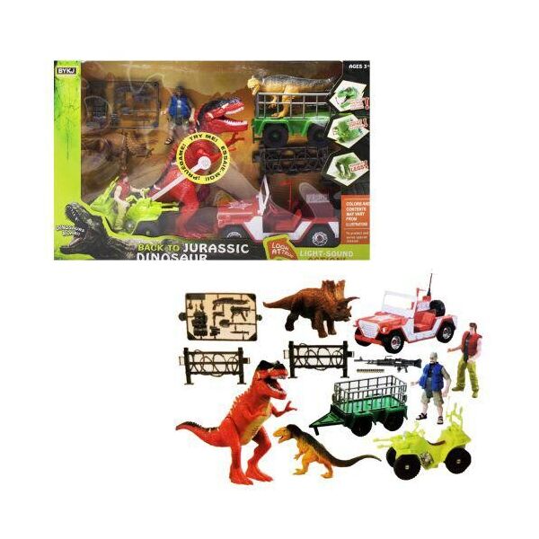 

Игровой набор Back to Jurassic Dinosaur красный BYKJ (7733) (145924)