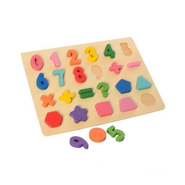 

Деревянная игрушка Рамка-вкладыш MD 2344