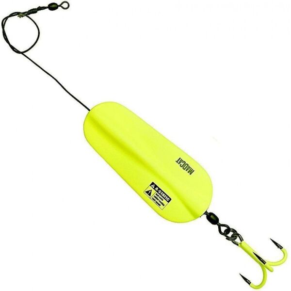 

Блесна DAM Madcat A-Static Inline Spoon 125g 110mm fluo yellow UV (66120)