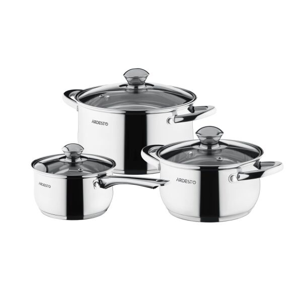 

Набор посуды Ardesto Gemini Gourmet, 6 пред., нержавеющая сталь (AR1906PS)