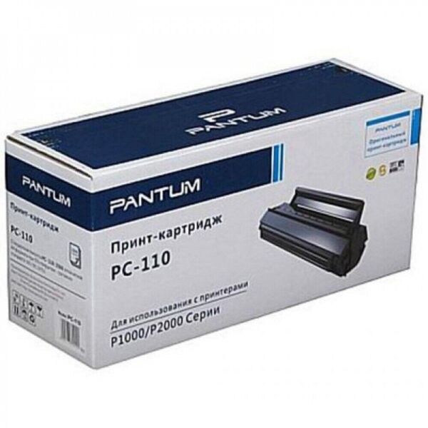 

Картридж Pantum PC-110 2000/2050, M5000/5005/6000/ 6005 (1 500стр) (PC-110)