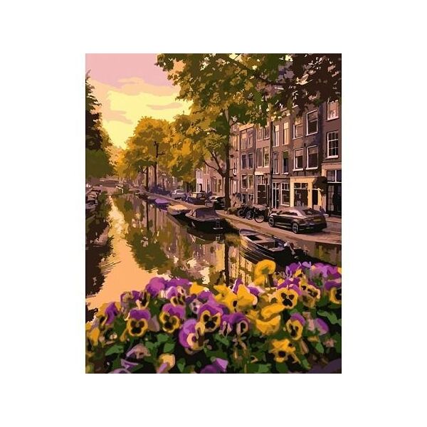 

Картина по номерам. Амстердам 40*50см. KHO3553