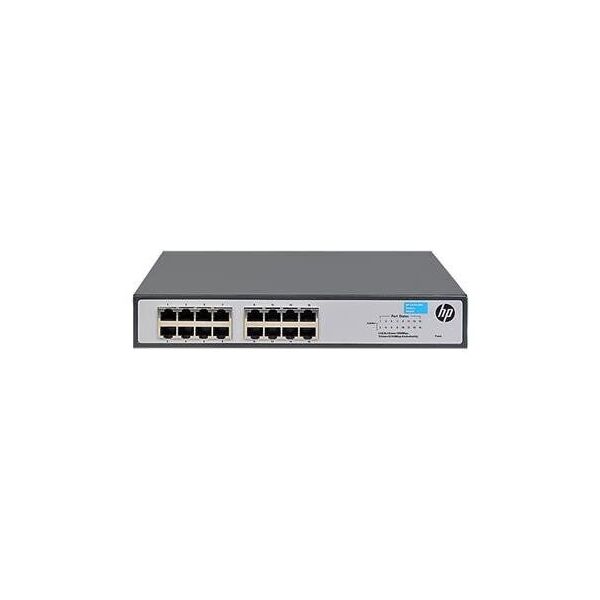 

Коммутатор HP 1420-16G Unmanaged Switch, 16xGE ports L2, LT Warranty (JH016A)