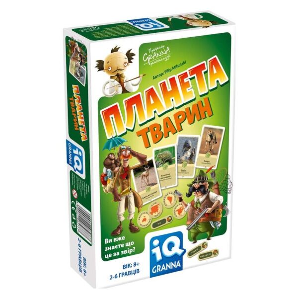 

Настольная игра Granna IQ Планета животных