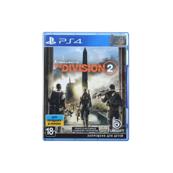 

Игра для PS4 Tom Clancy's The Division 2 Blu-Ray диск (8113407)