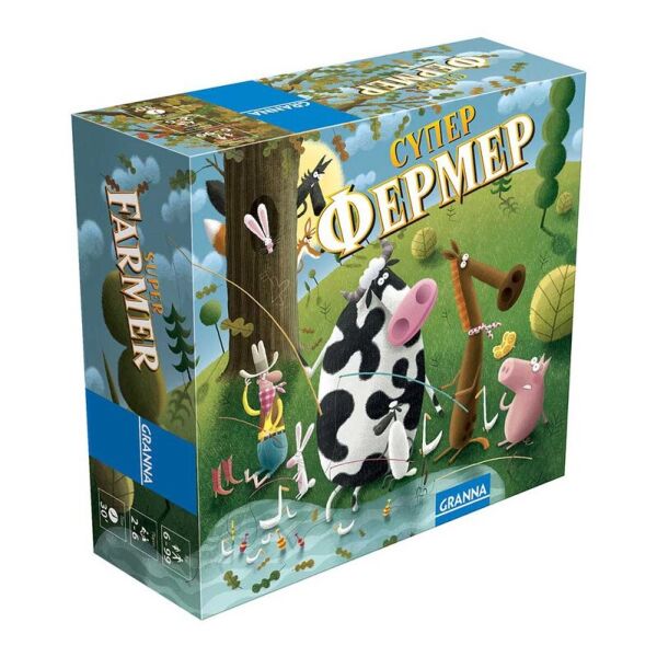 

Настольная игра Granna Суперфермер мини-версия