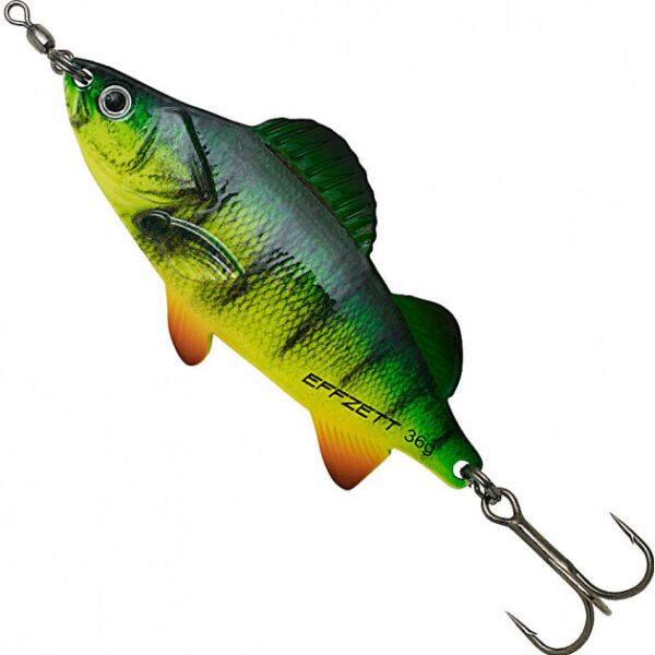 

Блесна DAM Effzett Perch Spoon 62g 110mm fire perch UV (66671)