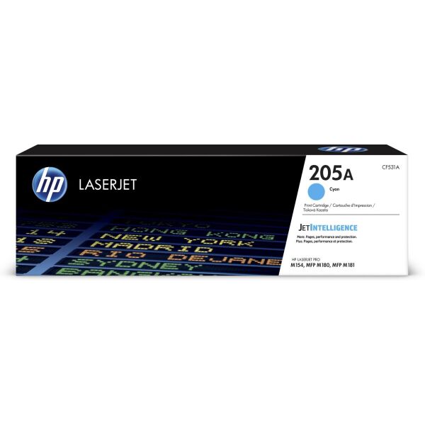 

Картридж HP 205A CLJ M180/M181 Cyan (CF531A)