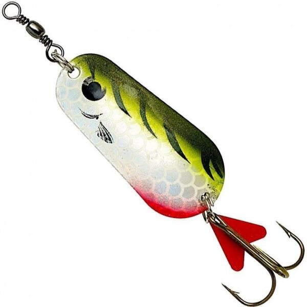 

Блесна DAM Effzett Standart 30g 65mm olive/chartreuse tiger UV (69605)