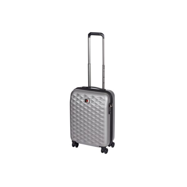 

Чемодан пластиковый Wenger, Lumen 20'', малый, 4 колеса, (серый) (604338)