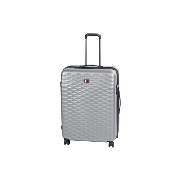 

Чемодан пластиковый Wenger, Lumen 28'', большой, 4 колеса, (серый) (604344)