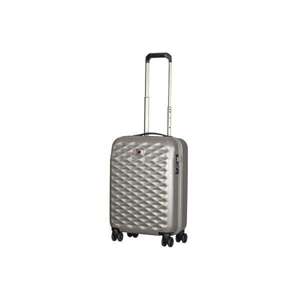 

Чемодан пластиковый Wenger, Lumen 20'', 4 колеса, малый, серебро (Aluminium) (606497)