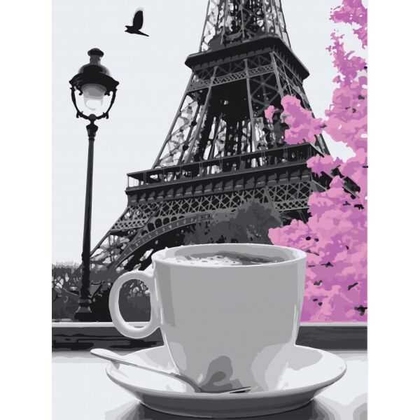 

Картина по номерам. Art Craft Кофе в Париже 40*50 см 11208-AC