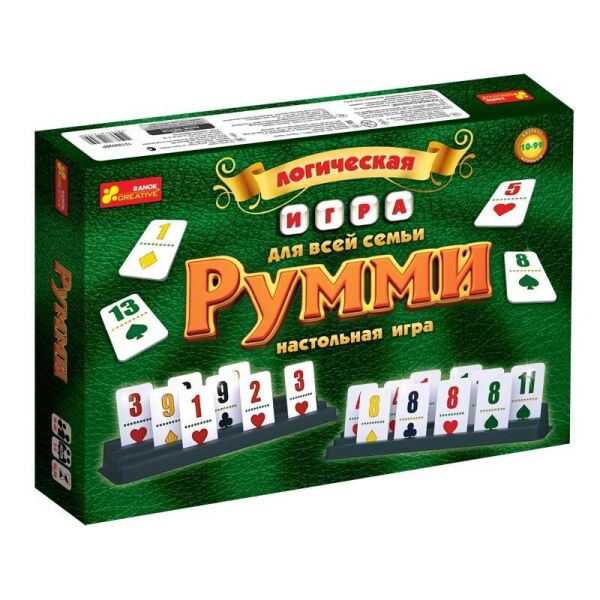 

Логическая настольная игра Руммы (Р) 12120028