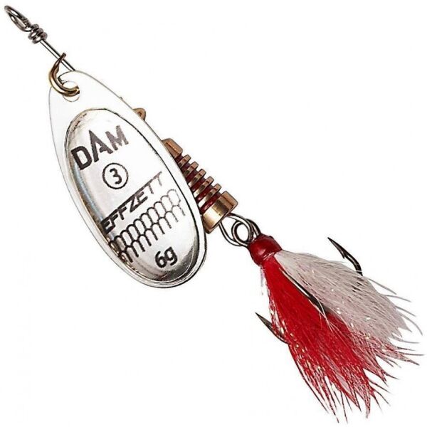 

Блесна DAM Effzett Standart с бородкой 4g silver (60539)