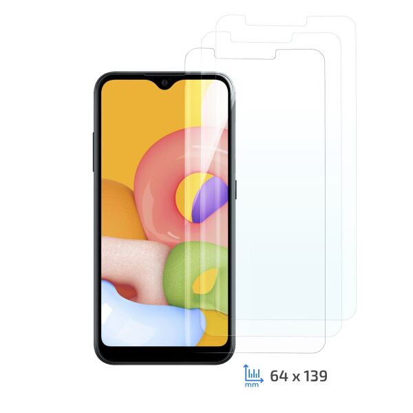 

Комплект защитных стекол 3 в 1 2E для Samsung Galaxy A01 (A015)/A40 (A405), 2.5D, Clear (2E-G-A01-LT-CL-3IN1)