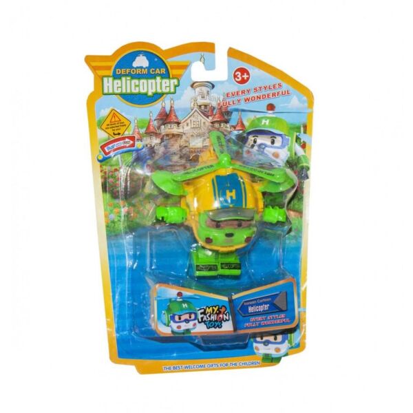 

Трансформер транспорт Robocar POLI 378B (Жёлтый Вертолет)