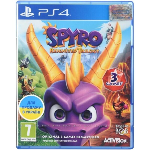 

Игра для PS4 Spyro Reignited Trilogy Blu-Ray диск (88237EN)