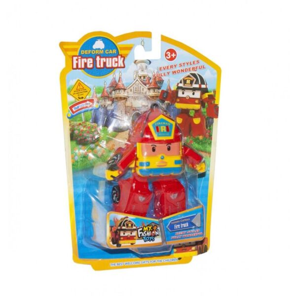 

Трансформер транспорт Robocar POLI 378B (Красный Пожарная)