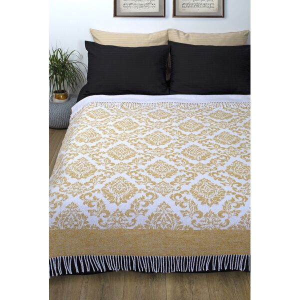 

Плед Lotus Zeus - Raj горчичный 140*200 (svt-2000022265027)