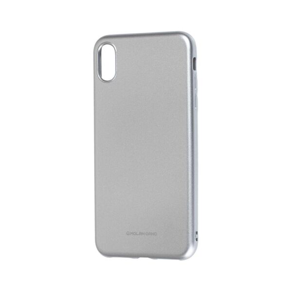 

Чехол накладка на iPhone 5 Molan Cano Jelly серебро