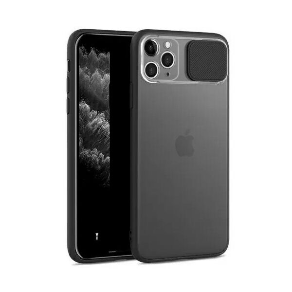 

Чехол накладка xCase для iPhone 12 Pro Max Slide Hide Camera Black