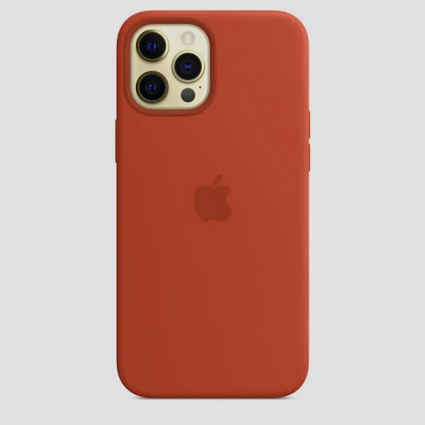 

Чехол накладка xCase для iPhone 12 Pro Max Silicone Case Full orange