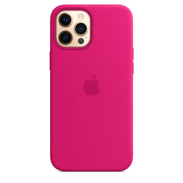 

Чехол накладка xCase для iPhone 12 Pro Max Silicone Case Full barbie pink