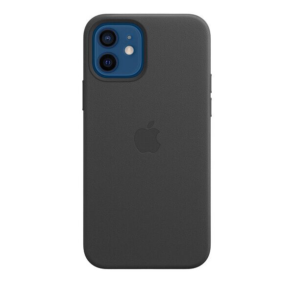 

Чехол накладка xCase для iPhone 12 Mini Leather case Full with MagSafe Black