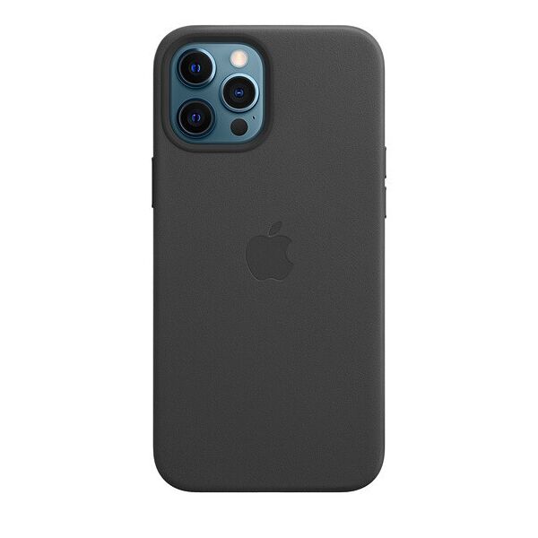 

Чехол накладка xCase для iPhone 12/12 Pro Leather case Full with MagSafe Black